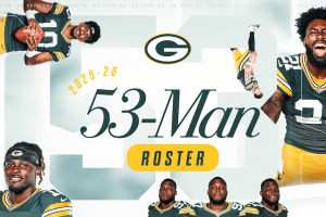 Packers anunciam elenco final de 53 jogadores para a temporada 2025 da NFL
